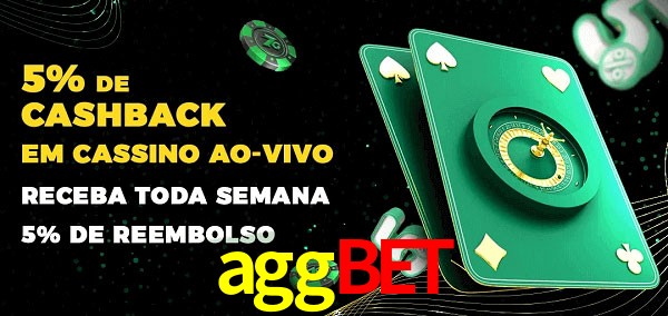 Promoções do cassino ao Vivo aggbet